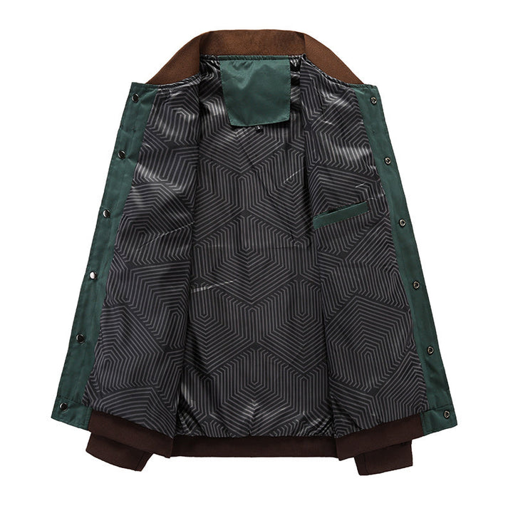Men’s Bomber Jacket | Buttoned
