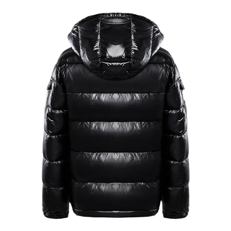 Men’s Hooded Puffer Jacket | Zip-Up