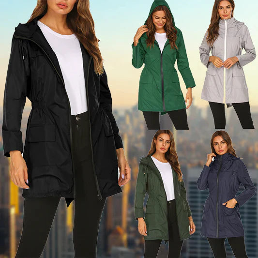 Women’s Waterproof Outdoor Raincoat | Hooded