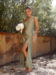 Women’s One Shoulder Dress | Maxi