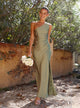 Women’s One Shoulder Dress | Side Slit
