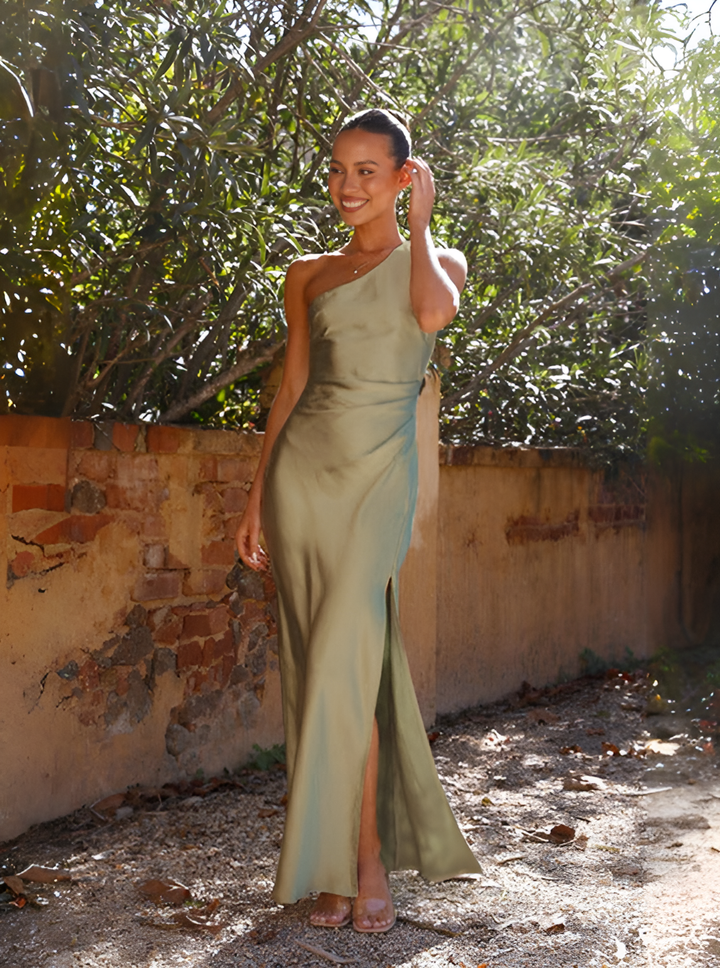 Women’s One Shoulder Dress | Maxi