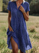 Casual Polka Dot Dress for Women | Midi