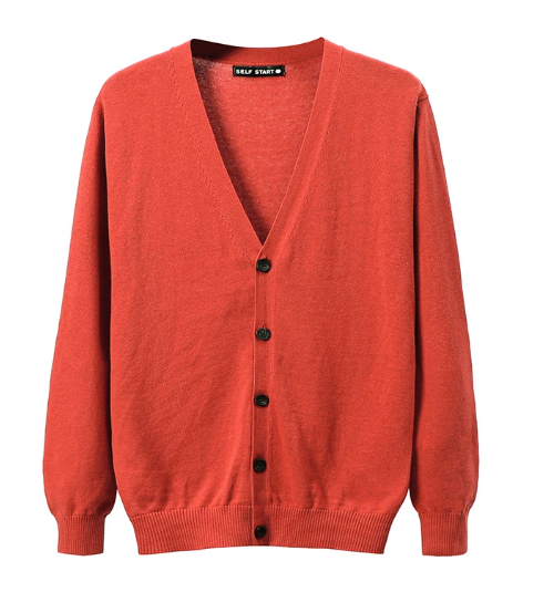 Men's Classic Knitted Cardigan | Button-Up