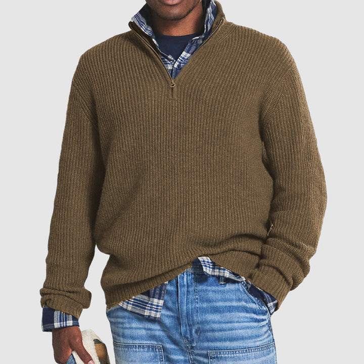 Men’s Half-Zip Sweater | Long Sleeve