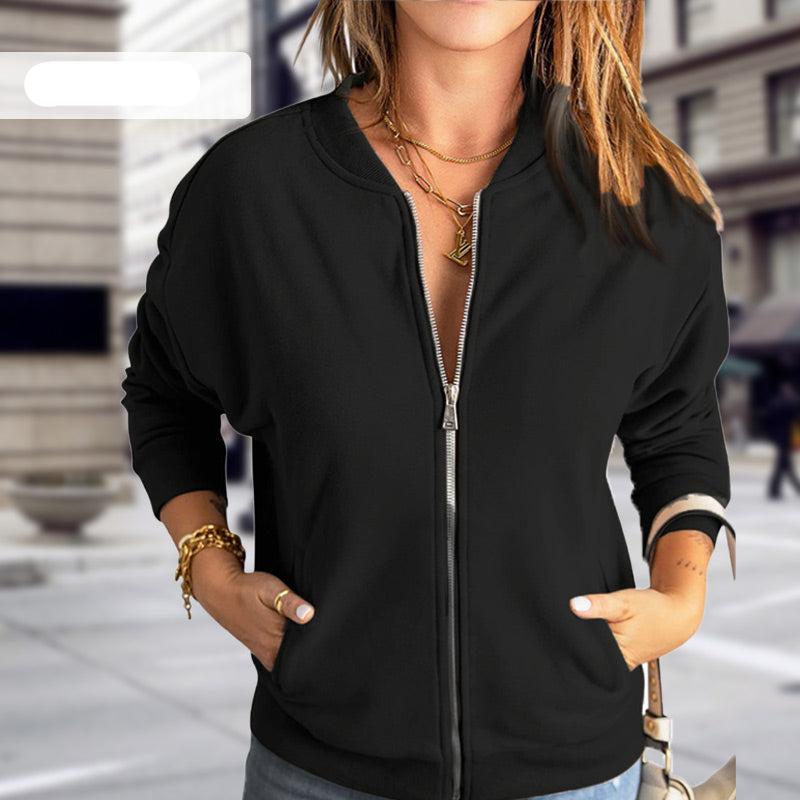 Women’s Relaxed Fit Bomber Jacket | Lightweight