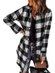 Women’s Plaid Jacket | Long Sleeve