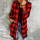 Women’s Plaid Jacket | Long Sleeve