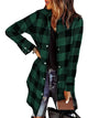 Women’s Plaid Jacket | Long Sleeve