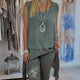 Women’s Casual Two-Piece Set | Sleeveless