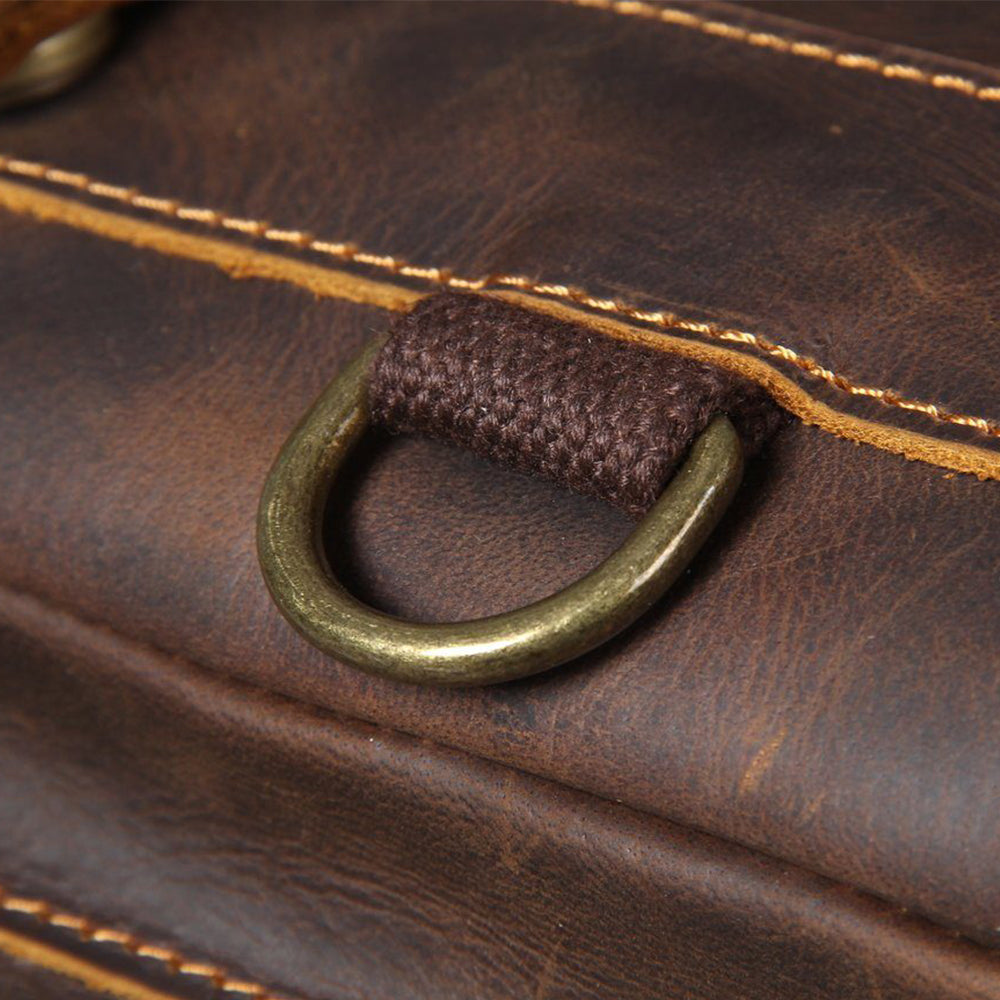 Lucien - Brown Leather Backpacks