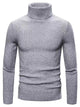 Men’s Ribbed Knit Jumper | Turtleneck