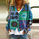 Women’s Floral Knit Cardigan | Button-Up