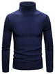 Men’s Ribbed Knit Jumper | Turtleneck