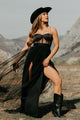 Women’s Sheer Corset Dress | Maxi