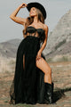Women’s Sheer Corset Dress | Maxi