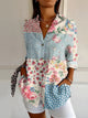 Women’s Printed Button Shirt | Casual Fit