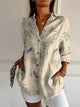 Women’s Printed Button Shirt | Casual Fit