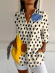Women’s Printed Button Shirt | Casual Fit