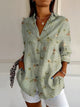 Women’s Printed Button Shirt | Casual Fit