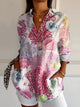 Women’s Printed Button Shirt | Casual Fit