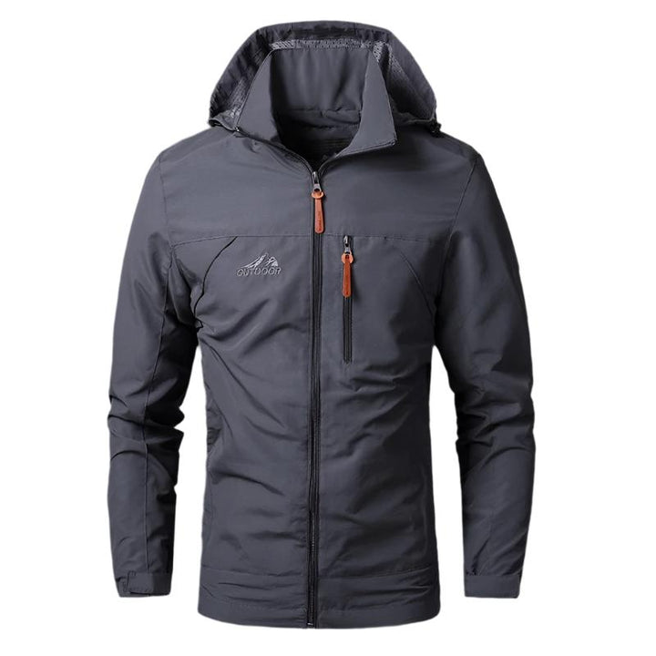 Men’s Waterproof Windbreaker Jacket | Hooded