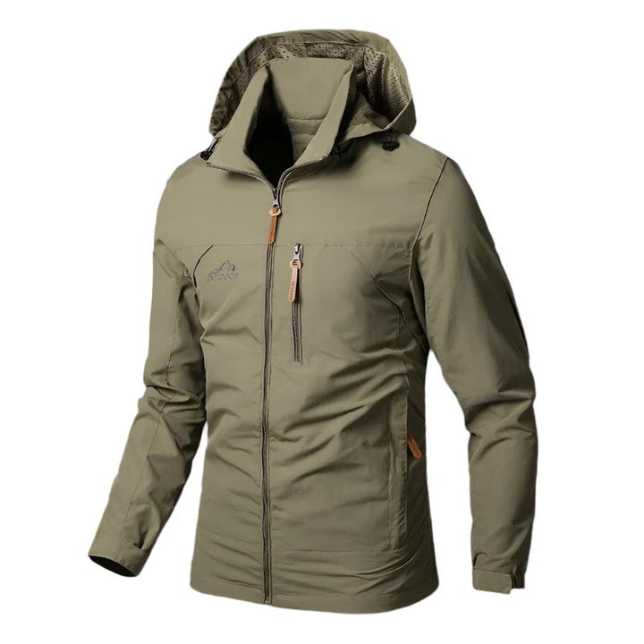 Men’s Waterproof Windbreaker Jacket | Hooded