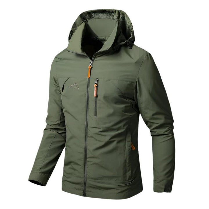 Men’s Waterproof Windbreaker Jacket | Hooded
