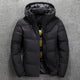 Men’s Hooded Winter Jacket | Quilted Zip-Up