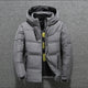 Men’s Hooded Winter Jacket | Quilted Zip-Up