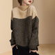 Women’s Turtleneck Sweater | Chevron Pattern