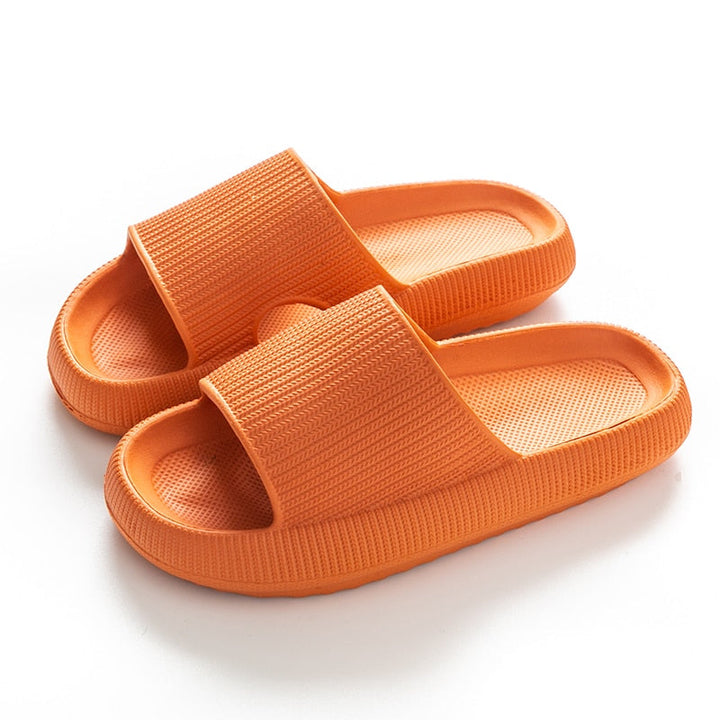 Unisex Platform Cloud Slides | Soft Sole