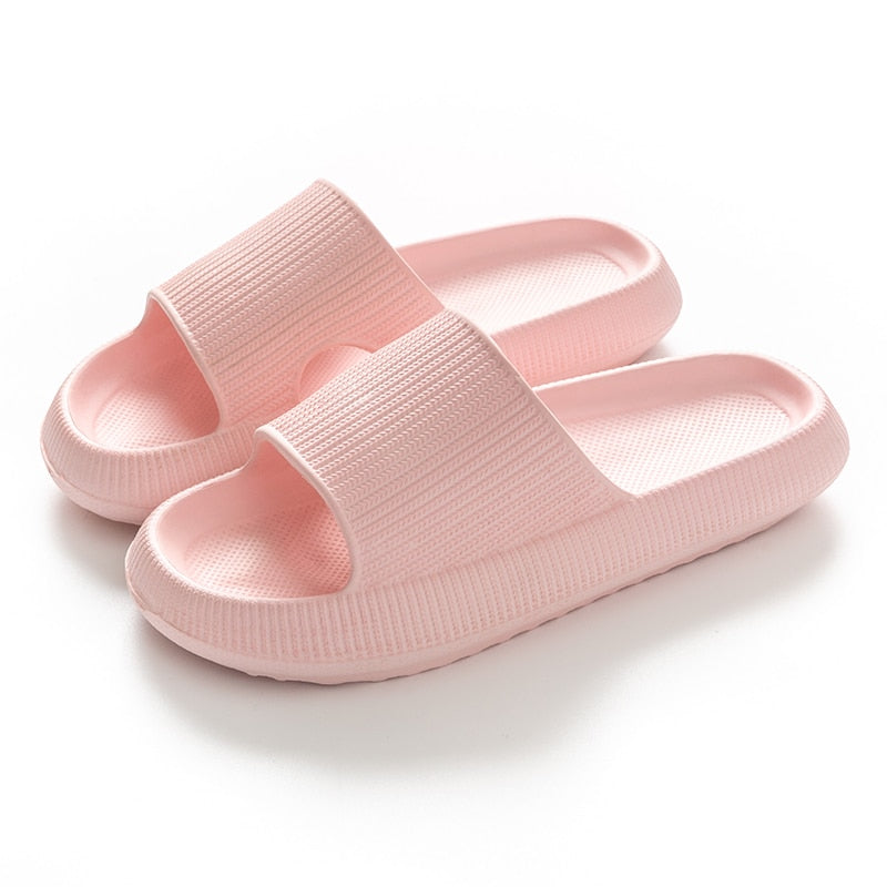 Unisex Platform Cloud Slides | Soft Sole