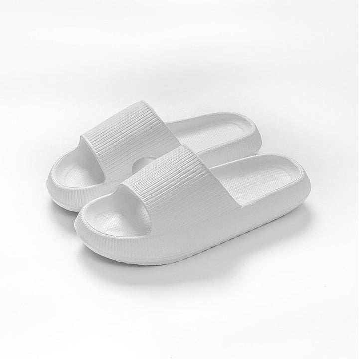 Unisex Platform Cloud Slides | Soft Sole
