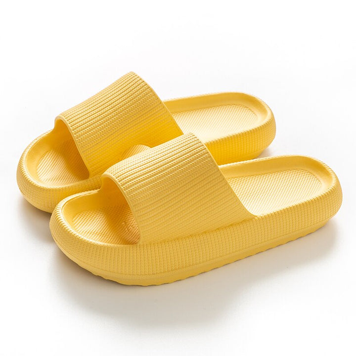 Unisex Platform Cloud Slides | Soft Sole