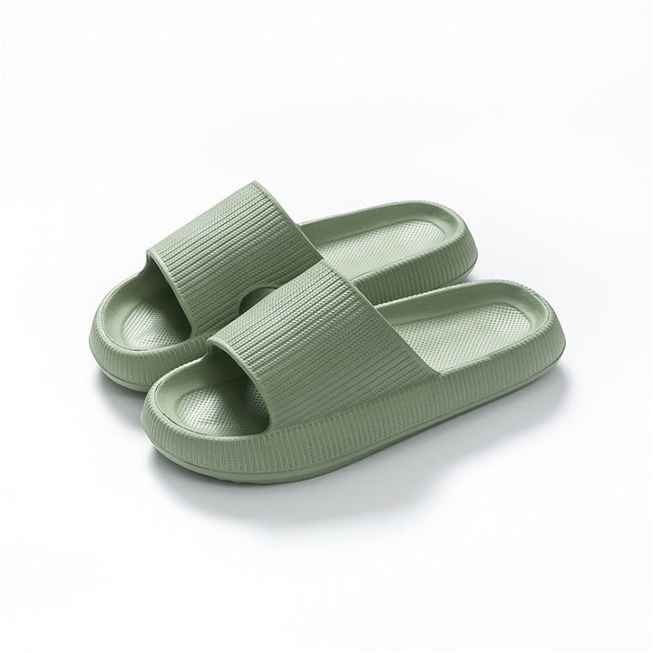 Unisex Platform Cloud Slides | Soft Sole