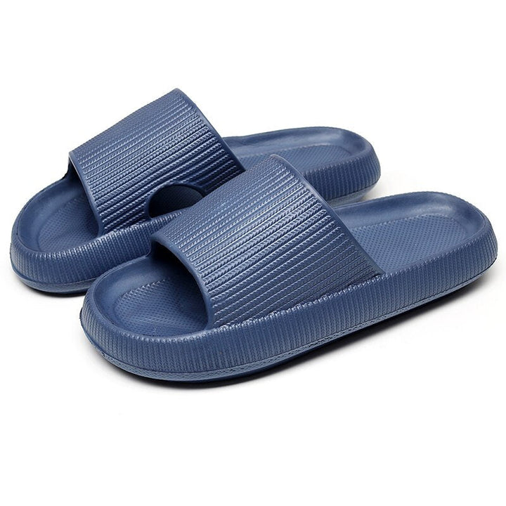 Unisex Platform Cloud Slides | Soft Sole
