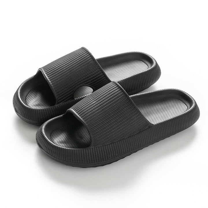 Unisex Platform Cloud Slides | Soft Sole