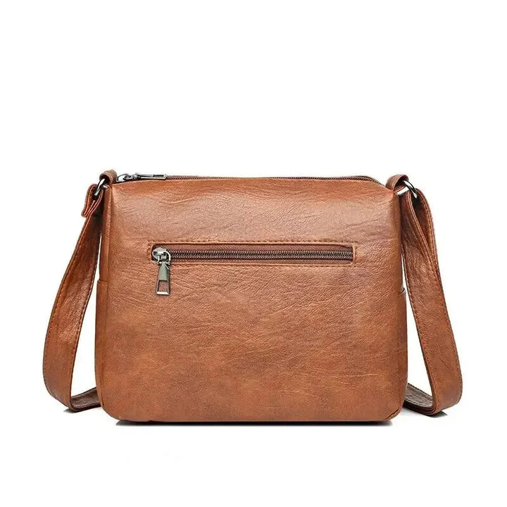 Women's Crossbody Bag | Multi-Zip