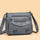 Women's Crossbody Bag | Multi-Zip