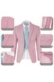 Men’s Striped Formal Suit Set | Two Piece