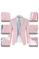 Men’s Striped Formal Suit Set | Two Piece