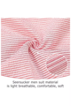 Men’s Striped Formal Suit Set | Two Piece