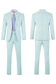 Men’s Striped Formal Suit Set | Two Piece