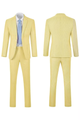 Men’s Striped Formal Suit Set | Two Piece