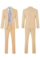 Men’s Striped Formal Suit Set | Two Piece