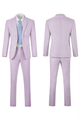 Men’s Striped Formal Suit Set | Two Piece