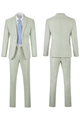 Men’s Striped Formal Suit Set | Two Piece