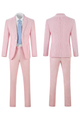 Men’s Striped Formal Suit Set | Two Piece