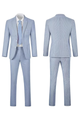 Men’s Striped Formal Suit Set | Two Piece